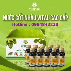 Nước Cốt Nhàu Vital ( Vitalnoni ) Bổ Sung Dinh Dưỡng, Tăng Cường Sức Khỏe, Hỗ Trợ Điều Trị Bệnh Tật